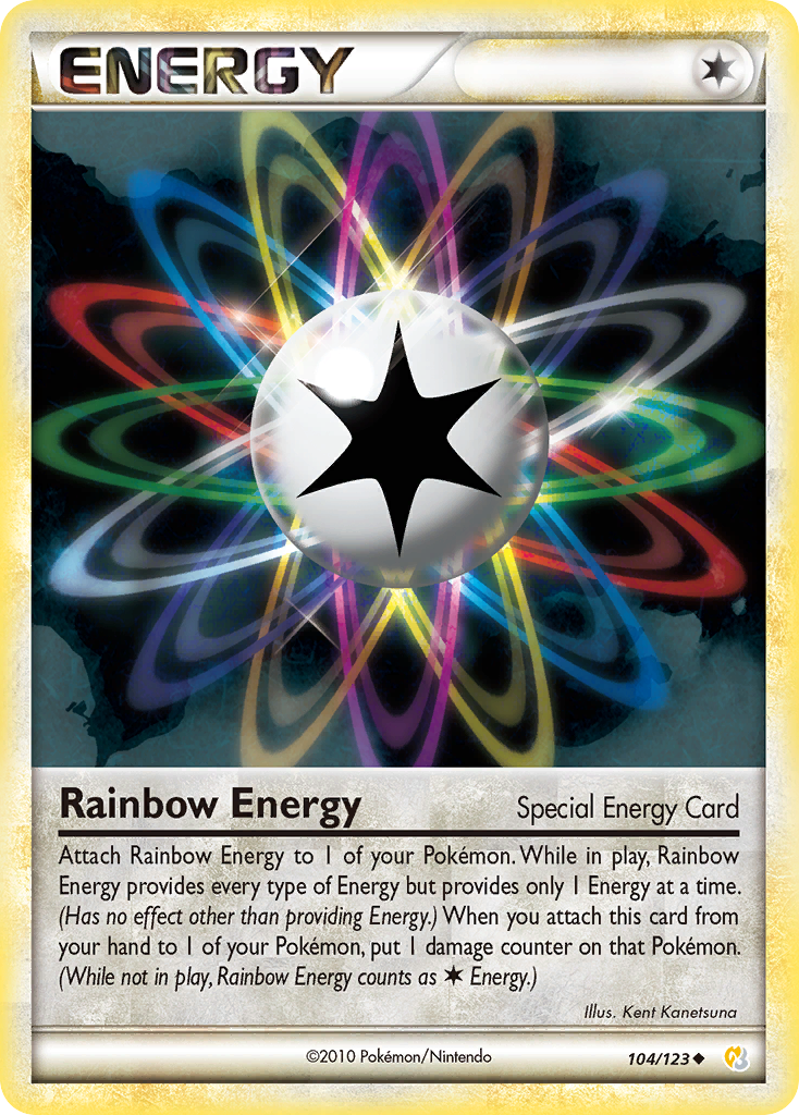 HeartGold SoulSilver Rainbow Energy #104/123